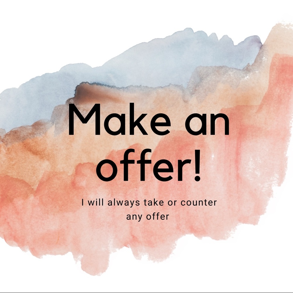 All offers welcome💕